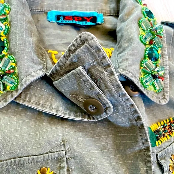 Spy Exchange Embellished Utility Jacket - Picture 7 of 10